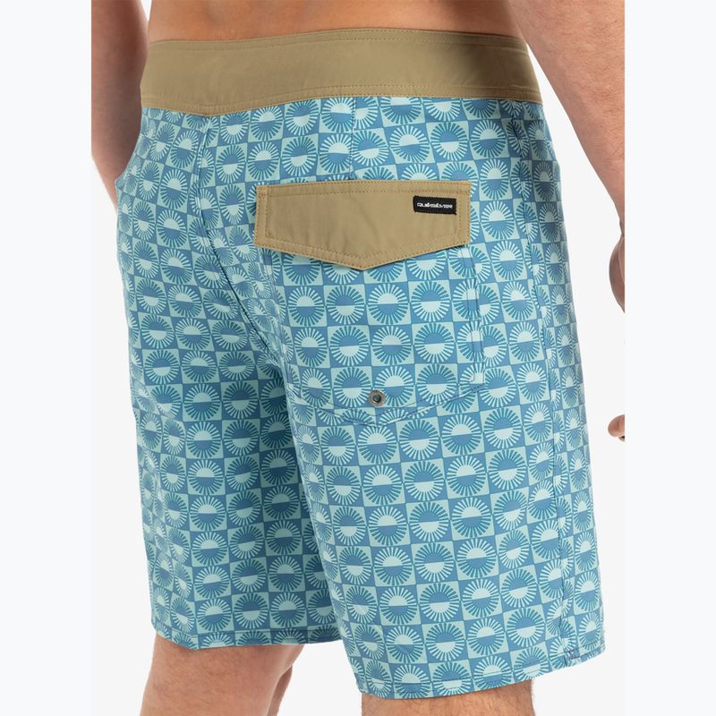 Quiksilver Herren Surfsilk Straight Leg 18" florever aquifer swim shorts 8