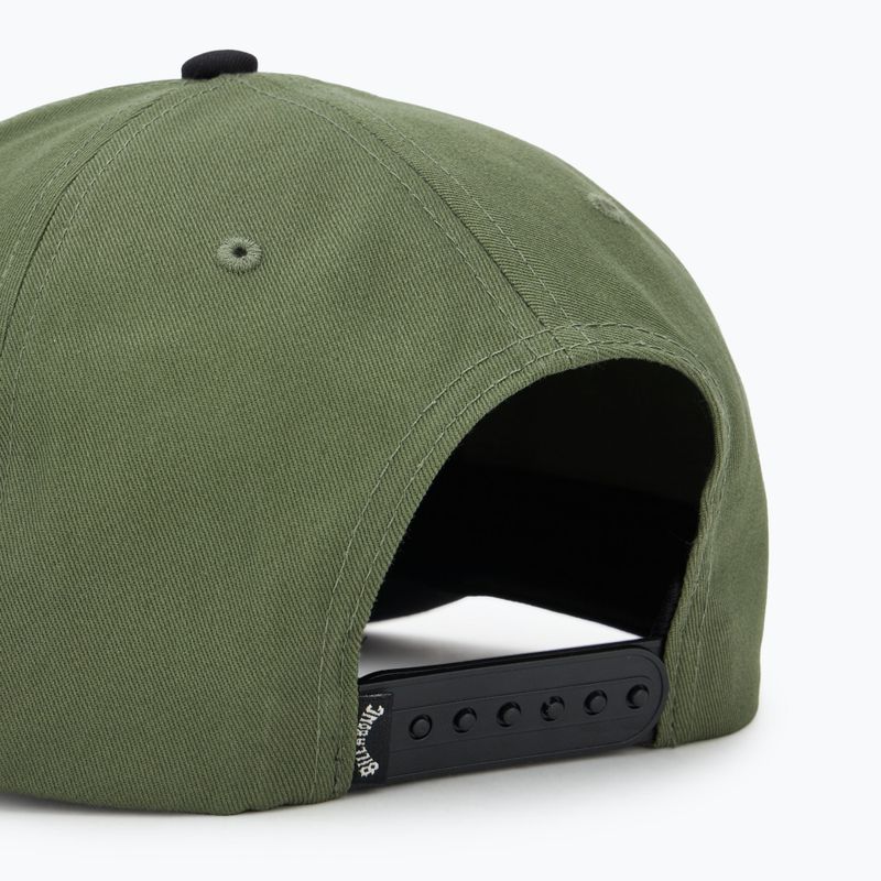Herren Billabong Stacked Snapback Militär Baseballkappe 4