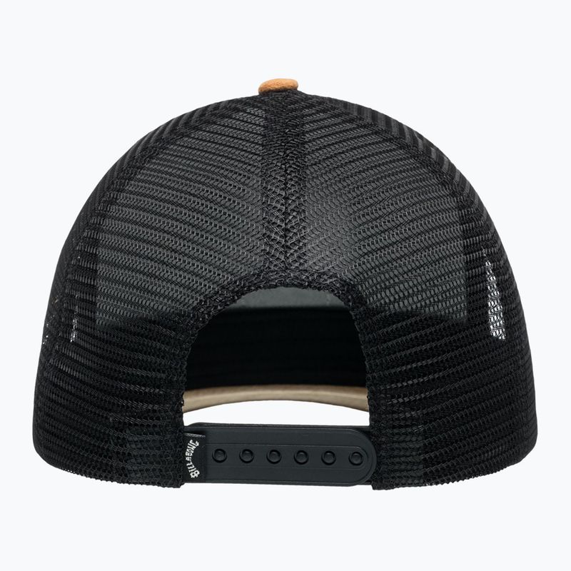 Herren Billabong Stacked Trucker schwarz/braun Baseballkappe 3