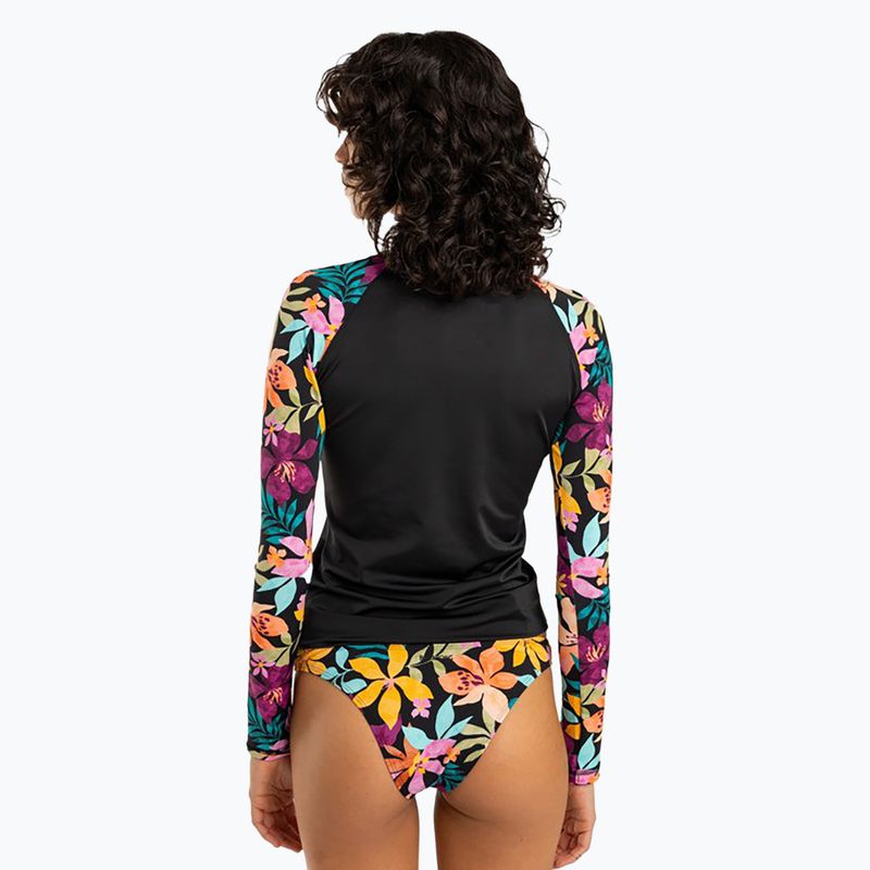 Billabong Surf Capsule Frauen Nacht tropischen Schwimmen Longsleeve 3