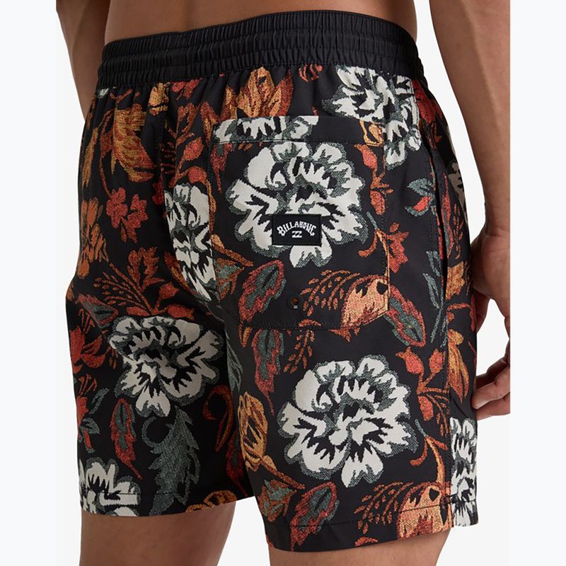 Herren Billabong Vacay Layback 16" Schwimmen Shorts schwarz 6