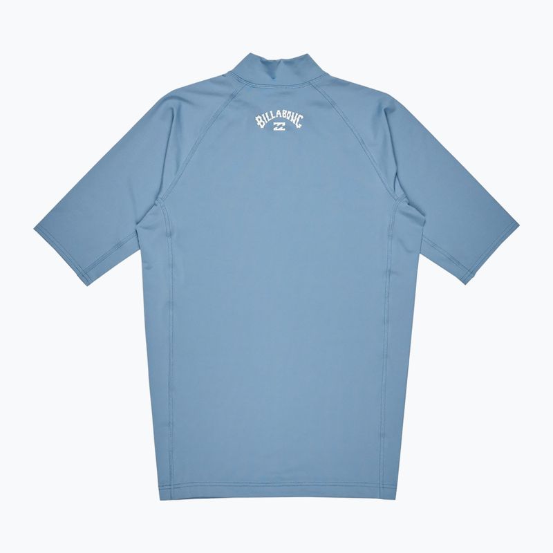 Herren Billabong Waves All Day himmelblaues Schwimmshirt 6