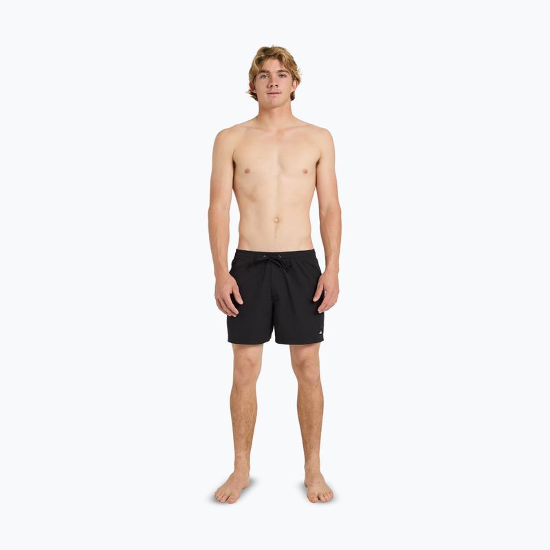 Herren Badeshorts Quiksilver Everyday Solid Volley 15" black 4