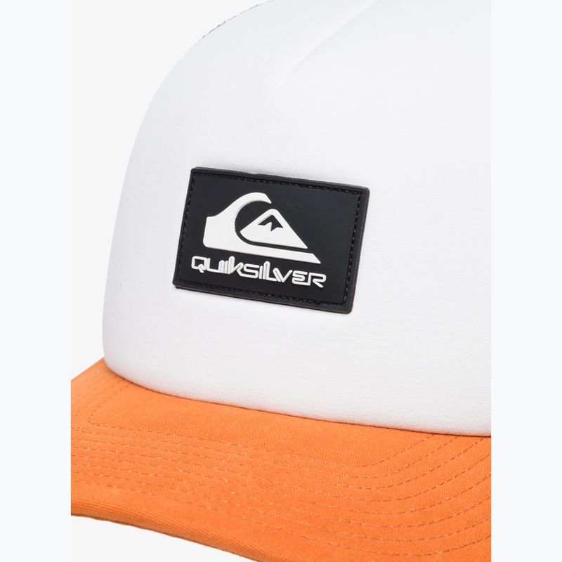 Quiksilver Herren Omnipotent schneeweiße Baseballmütze 4
