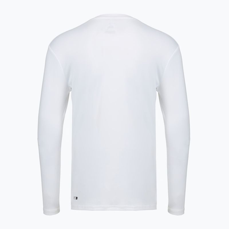 Herren Rashguard Quiksilver DNA Bubble Logo white 2