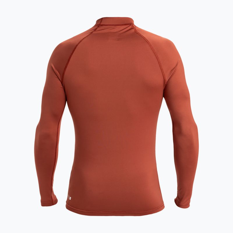 Quiksilver Everyday UPF50 henna Herren Schwimmen Longsleeve 2
