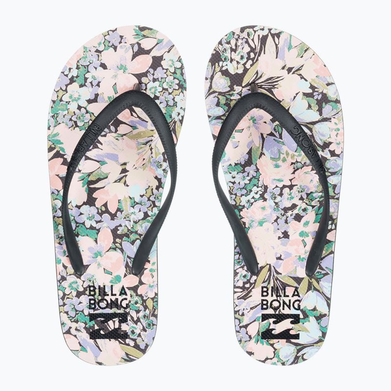 Damen Billabong Dama Flip Flops schwarz multi 3