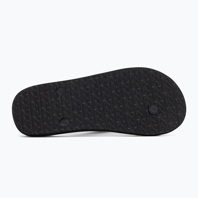 Billabong Dama Damen Flip Flops aus schwarzem Kieselstein 4