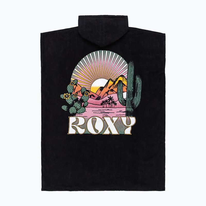 ROXY Infinite Lagoon Damen Poncho anthrazit 2
