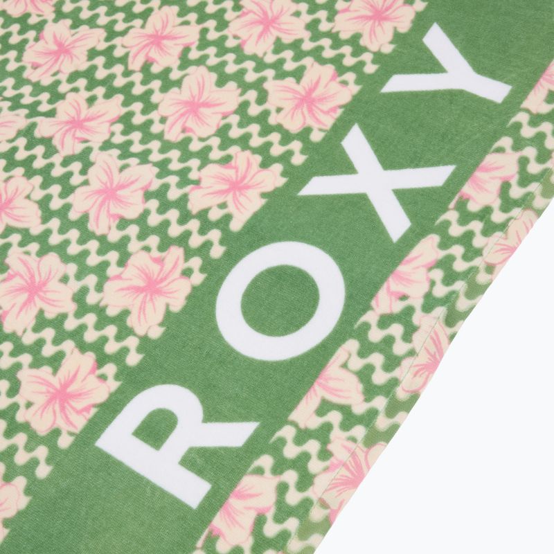 ROXY Cold Water Bedrucktes Strandtuch Basilikum Party Wellen yw 2