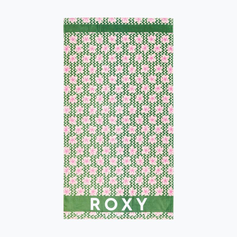 ROXY Cold Water Bedrucktes Strandtuch Basilikum Party Wellen yw