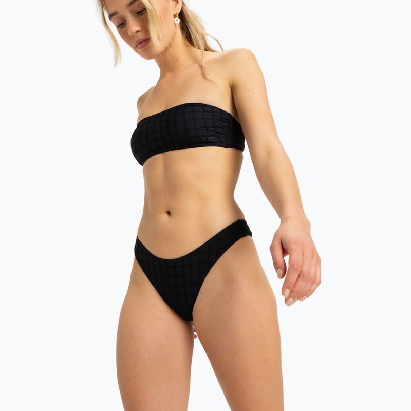 Zweiteiliger Damen-Badeanzug ROXY Bandeau Cheeky anthrazit 2