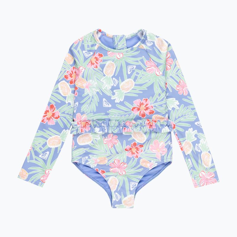 ROXY Tropical Story grapemist tropical par tay einteiliger Badeanzug für Kinder