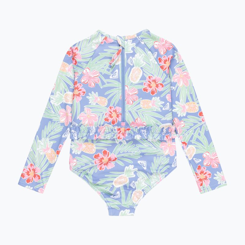 ROXY Tropical Story grapemist tropical par tay einteiliger Badeanzug für Kinder 2