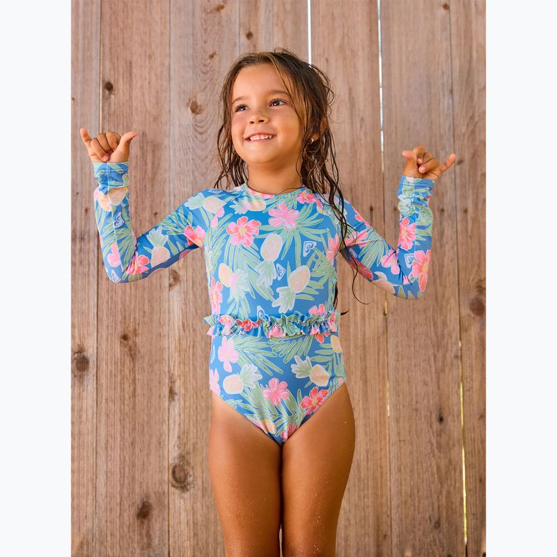 ROXY Tropical Story grapemist tropical par tay einteiliger Badeanzug für Kinder 4