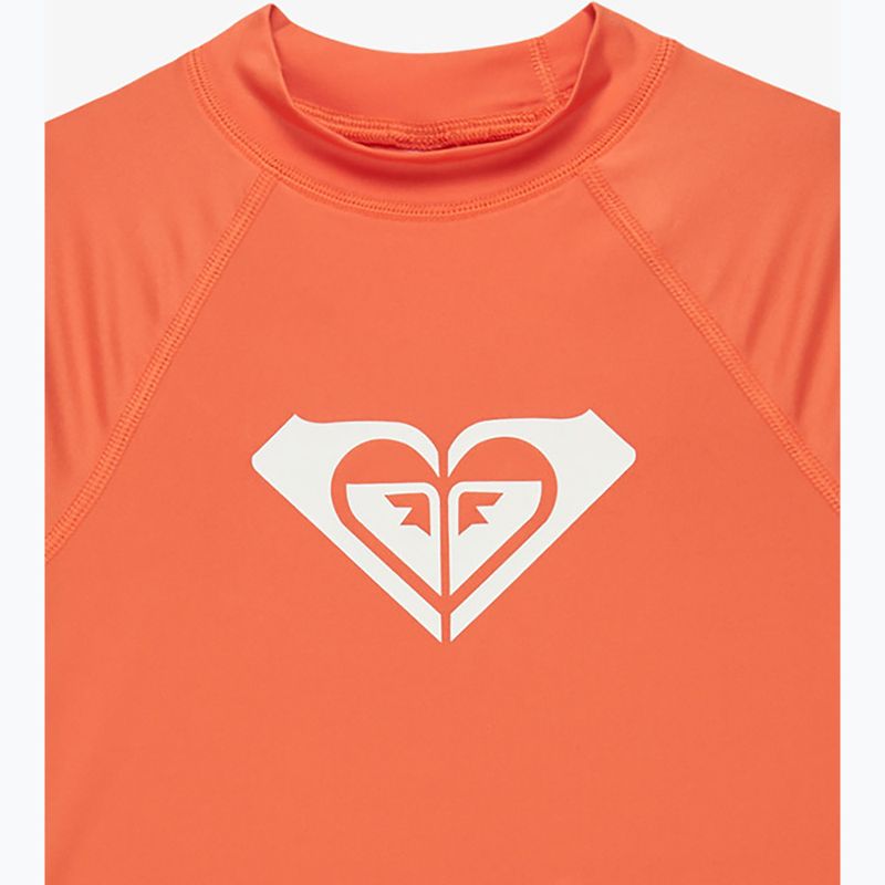 ROXY Wholehearted emberglow Kinder-Badeshirt 3