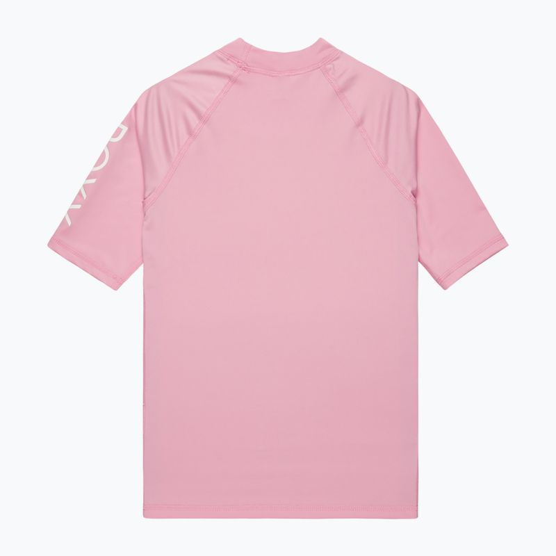 ROXY Ganzherzig fliederfarbenes Chiffon-Badeshirt für Kinder 2
