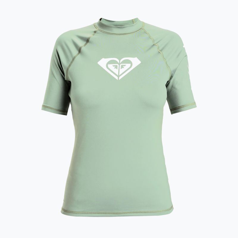 Damenschwimm-T-Shirt ROXY Whole Hearted basil 6