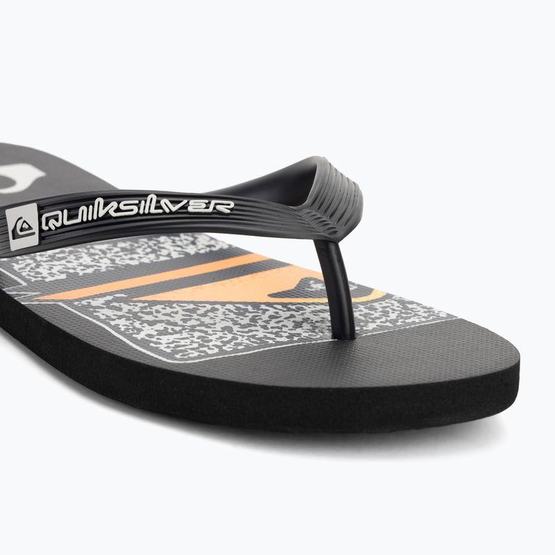 Herren Quiksilver Java Art Flip Flops schwarz 1 7