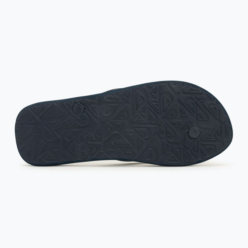 Herren Quiksilver Java Art Flip Flops blau 5 4