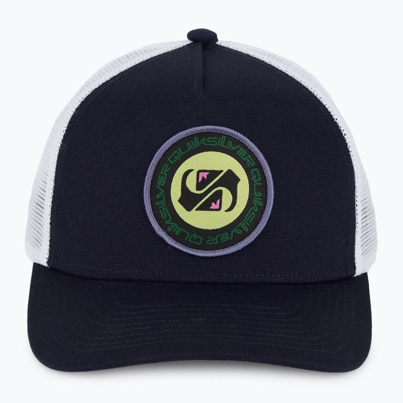 Herren Quiksilver Riding Around Trucker Baseballkappe dunkle marineblau 2