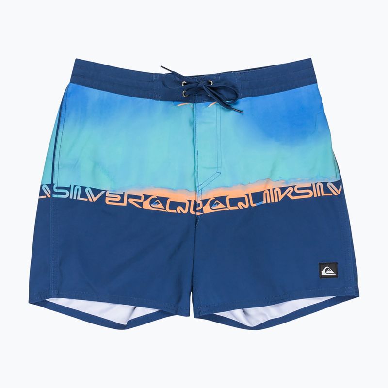Herren Quiksilver Everyday Half Jam 16" nebulas blau wordblock swim shorts