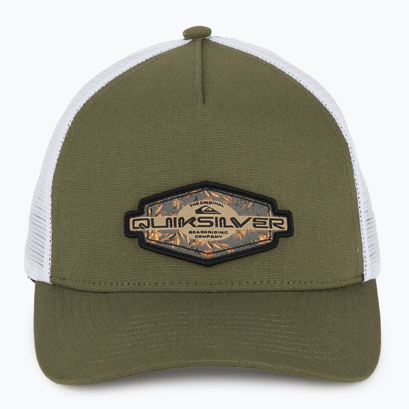Herren Quiksilver Riding Around Trucker Traubenblatt Baseballkappe 2