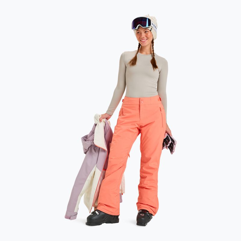 Damen-Snowboardhose ROXY Alpine Ridge coral chic 2