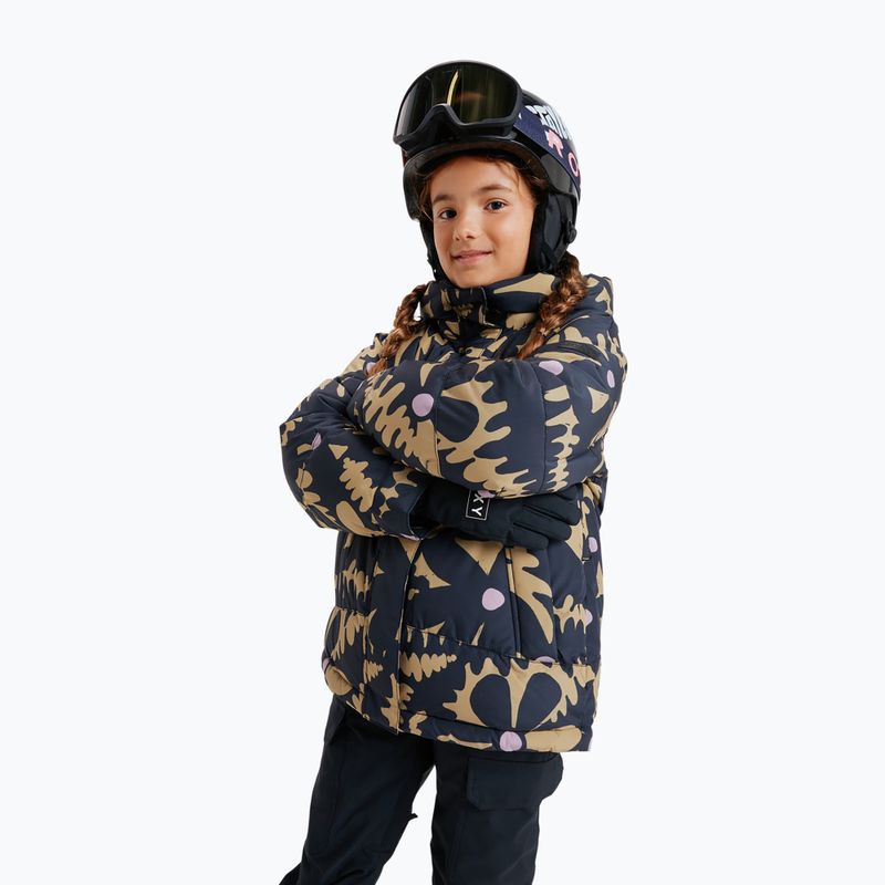 Kinder-Snowboardjacke ROXY Askamoon fennel seed/big flower Rg 2