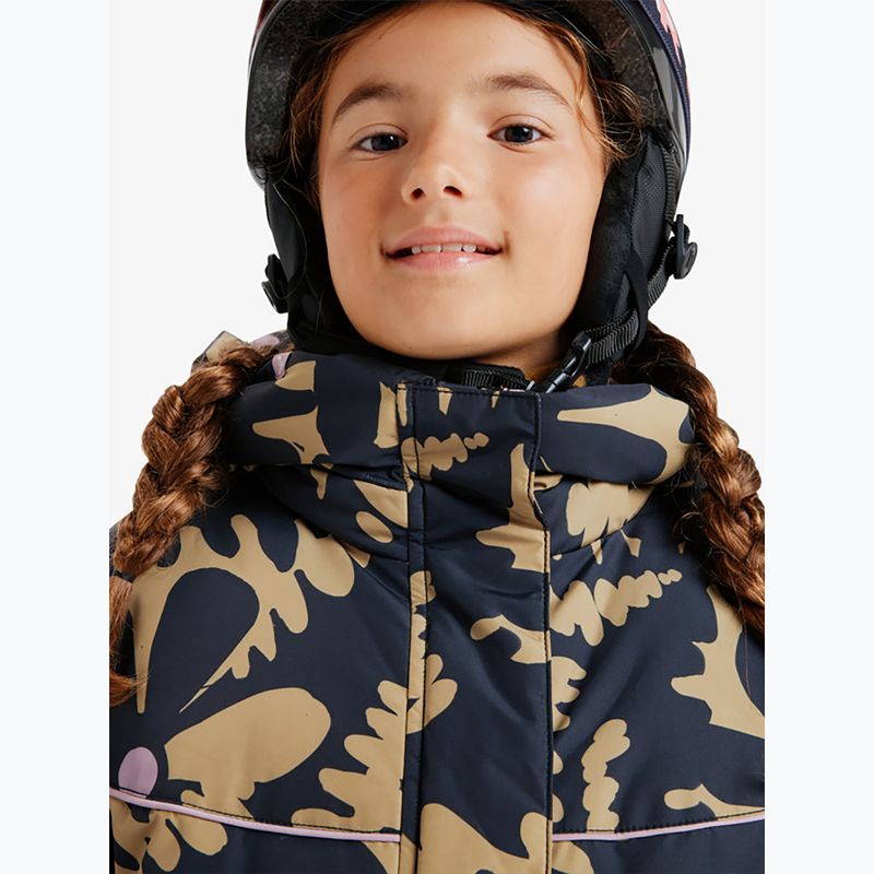 Kinder-Snowboardjacke ROXY Askamoon fennel seed/big flower Rg 4