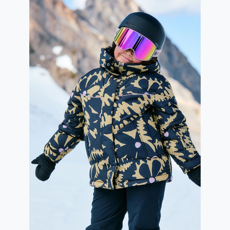 Kinder-Snowboardjacke ROXY Askamoon fennel seed/big flower Rg 5