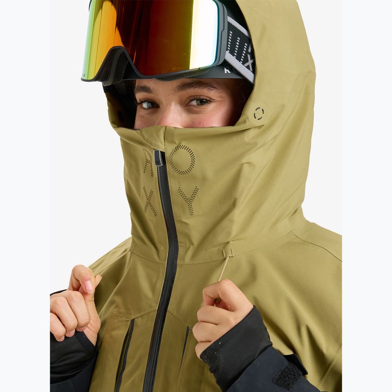 Damen-Snowboardjacke ROXY Gore-Tex Stretch Purelines fennel seed 5