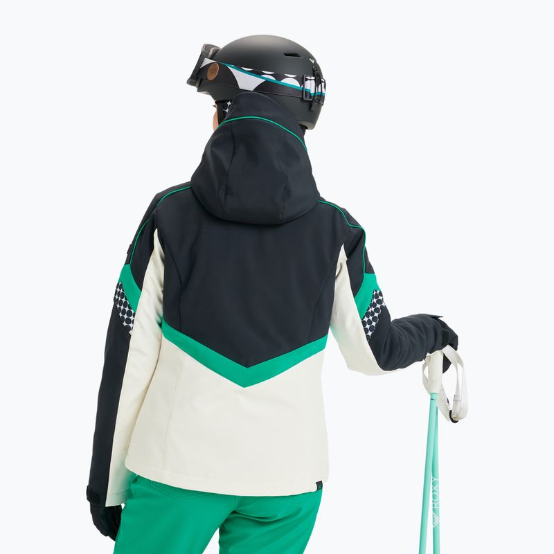 Damen-Snowboardjacke ROXY Peak Chic Softshell true black 3