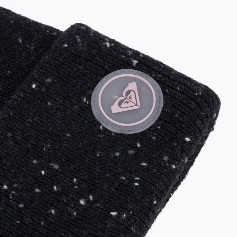 Damen-Wintermütze ROXY Frozenlake Beanie true black 3