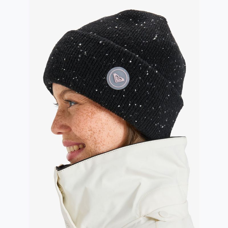 Damen-Wintermütze ROXY Frozenlake Beanie true black 5