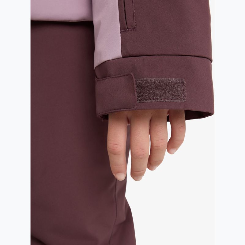 Kinder-Snowboardjacke ROXY Free Jet Block discreet mauve 10