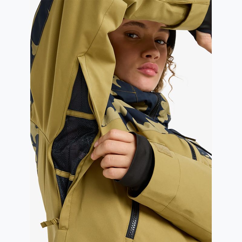 Damen-Snowboardjacke ROXY Stated fennel seed/big flower 8