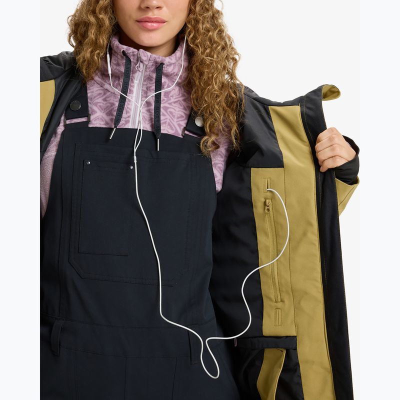 Damen-Snowboardjacke ROXY Stated fennel seed/big flower 13