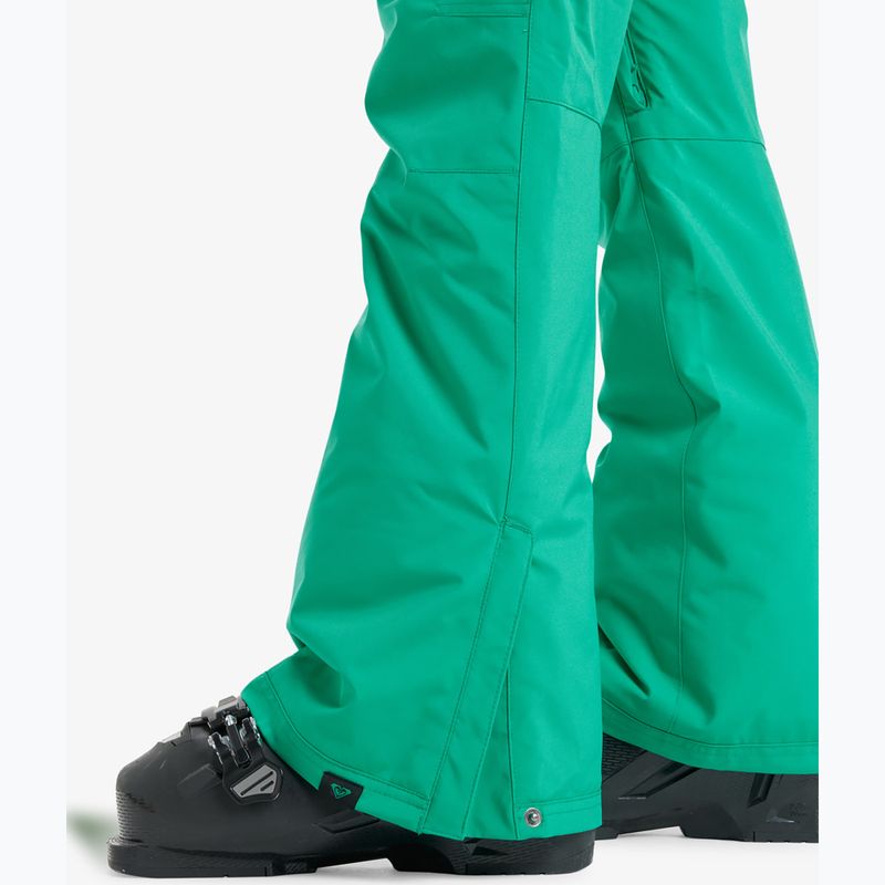 Damen Snowboardhose ROXY Backyard vivid green 7