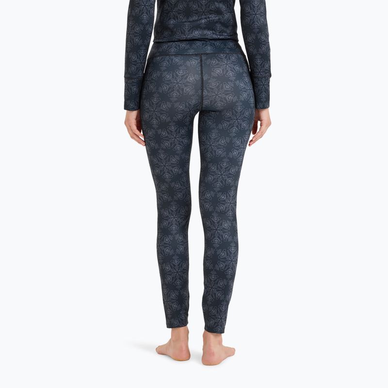 Damen Thermo-Leggings ROXY Daybreak Brushed true black/snowflakes 3