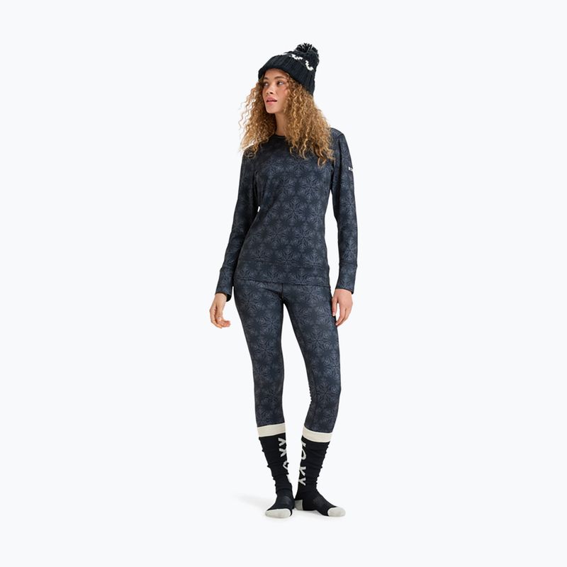 Damen Thermo-Longsleeve ROXY Daybreak Brushed true black/snowflakes 2