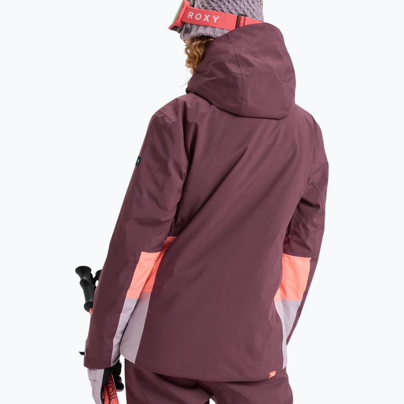 Damen Snowboardjacke ROXY Stormdash huckleberry 3
