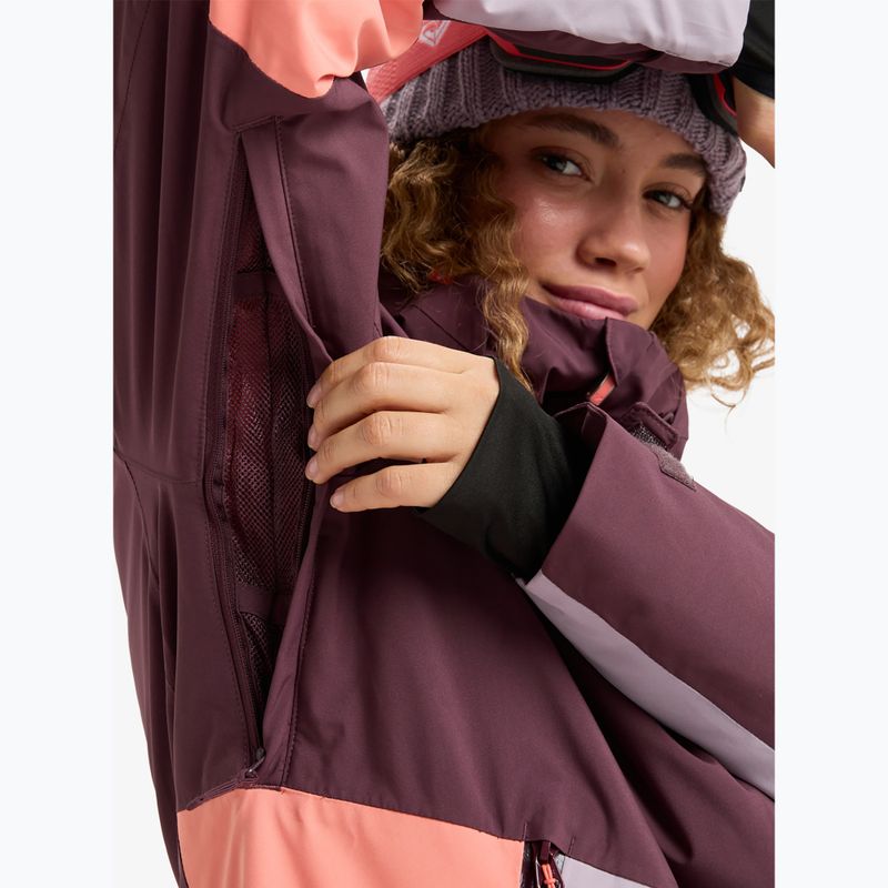 Damen Snowboardjacke ROXY Stormdash huckleberry 8