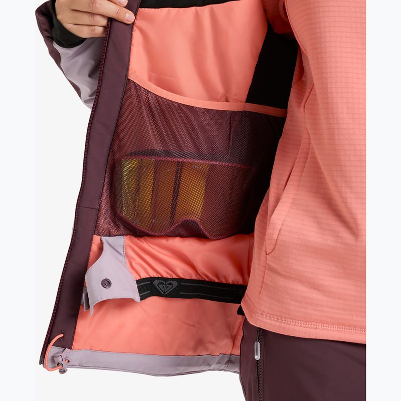 Damen Snowboardjacke ROXY Stormdash huckleberry 12