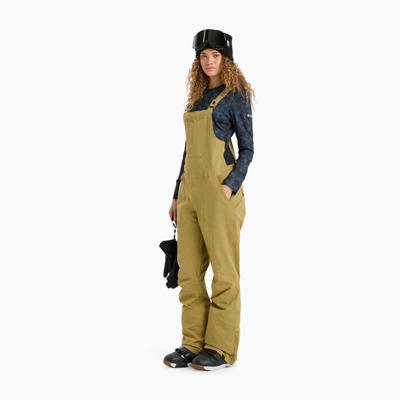 Damen Snowboard-Latzhose ROXY Rideout Bib fennel seed 4