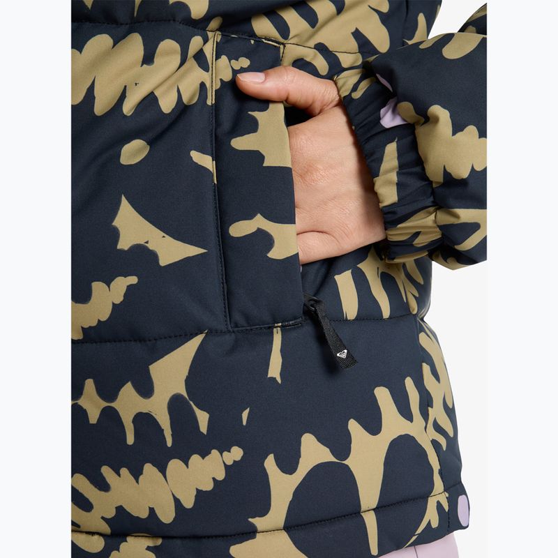 Damen Snowboardjacke ROXY Snow Winter Rebel fennel seed/big flower 7