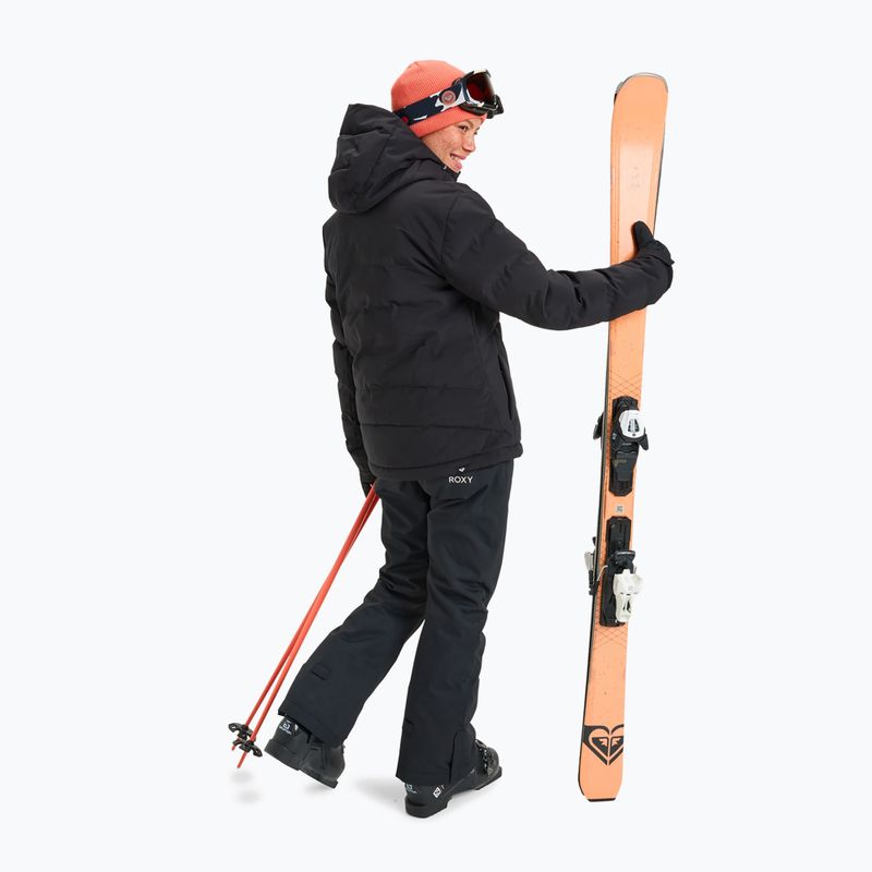Damen Snowboardjacke ROXY Snowhill Puffy true black 4