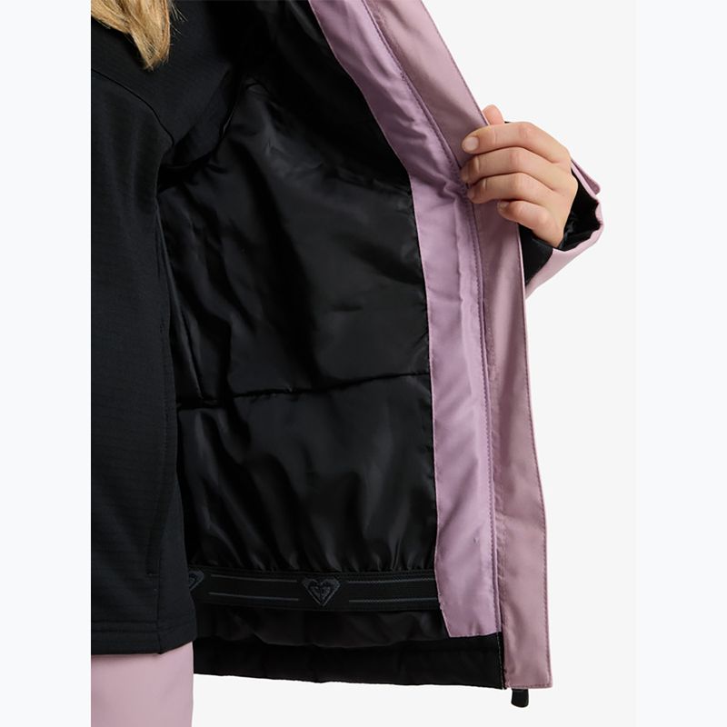 Kinder-Snowboardjacke ROXY Snowsylva true black 8