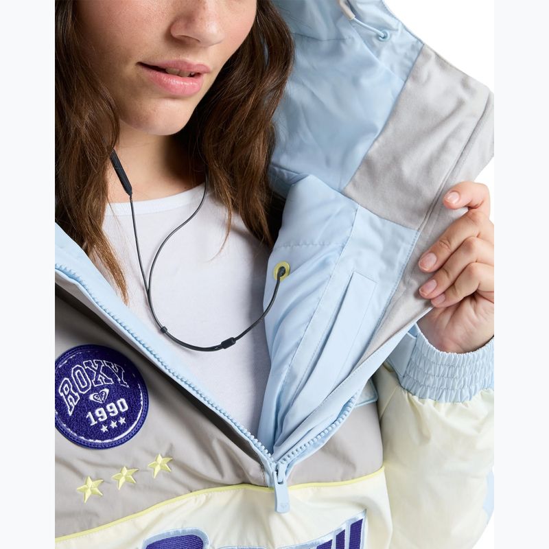 Damen-Snowboardjacke ROXY Chloe Kim Anorak ash 8