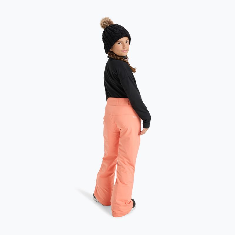 Kinder Snowboardhose ROXY Backyard coral chic 3